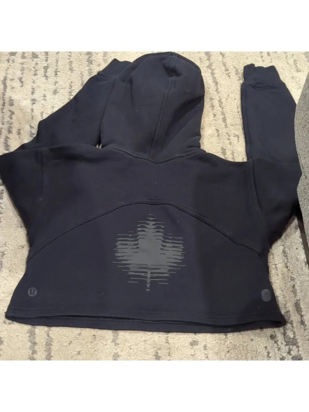 Lululemon Team Canada All your cropped hoodie COC logo